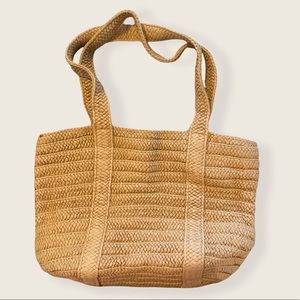 DRAPER JAMES STRAW PURSE